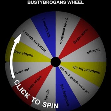 BustyBrogans Wheel of FUN!