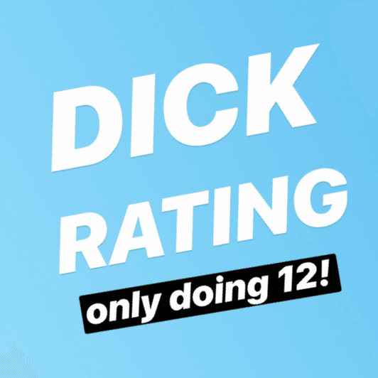 DICK RATINGS! Send Me Dick Pics BB!!
