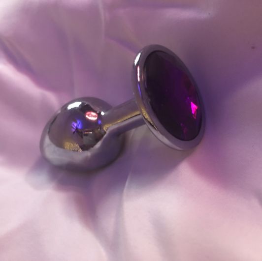 Used Purple Butt Plug