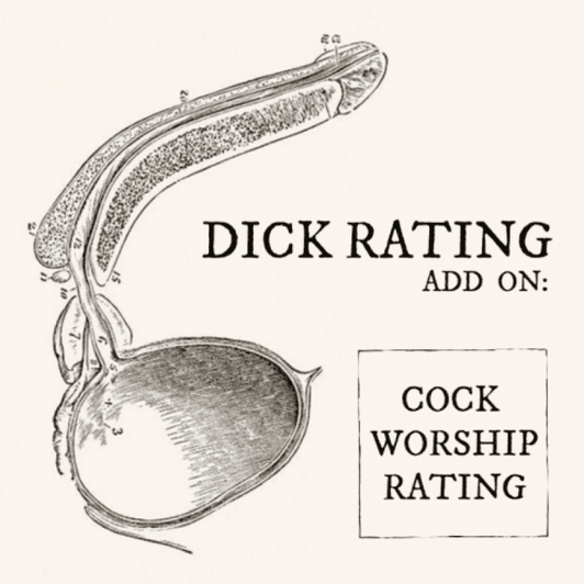 Dick Rating Add On: Cock Worship