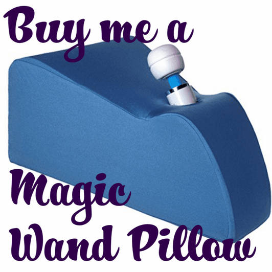 Buy me this hitachi magic wand pillow