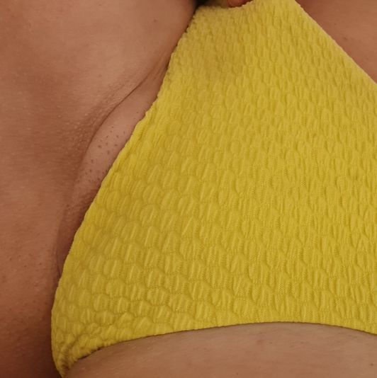 Used Yellow Bikini