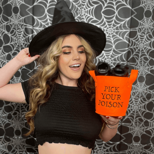 Witchy Fishnets Halloween Nude Photoset