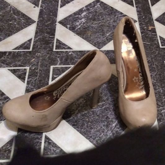 Well Worn Nude Pumps
