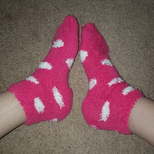 fuzzy socks