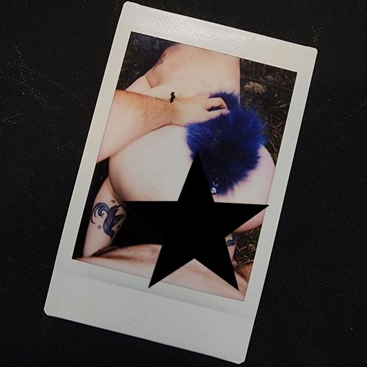 Blue Tail Instax