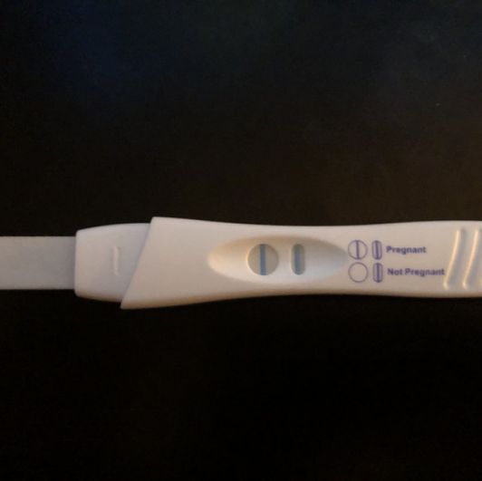 My Positive Pregnancy Test