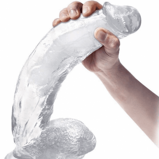 Spoil me clear cock toy