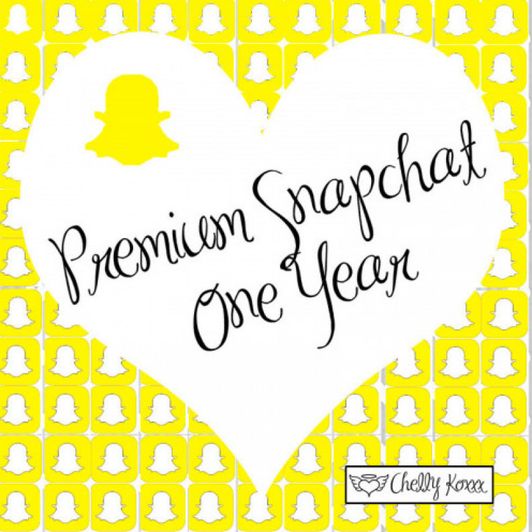 One Year Premium Snapchat