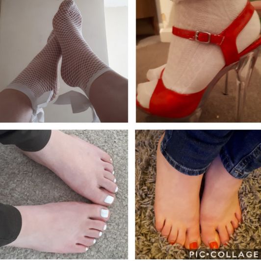 Feet photo sets