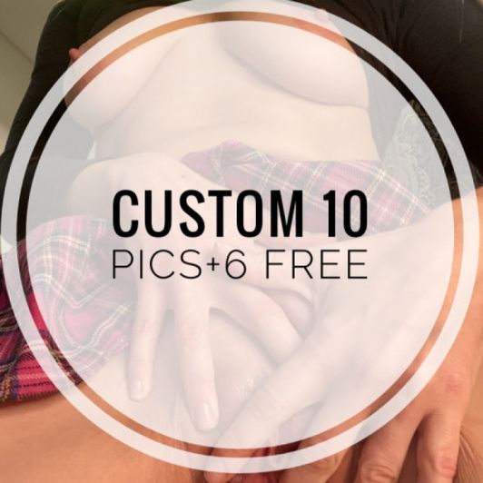 Get my 6 photos plus 10 custom