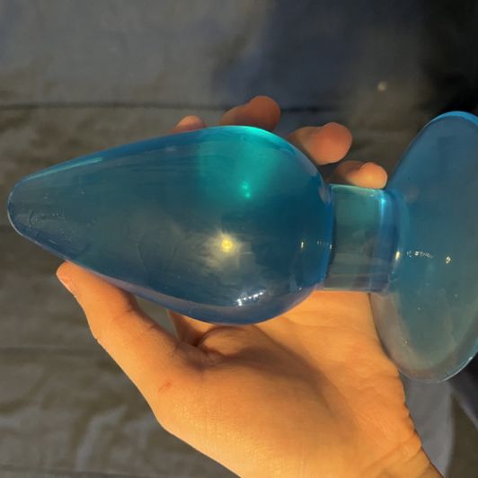 Giant Blue Buttplug