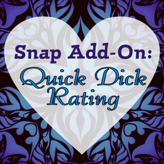 Quick Dick Rating