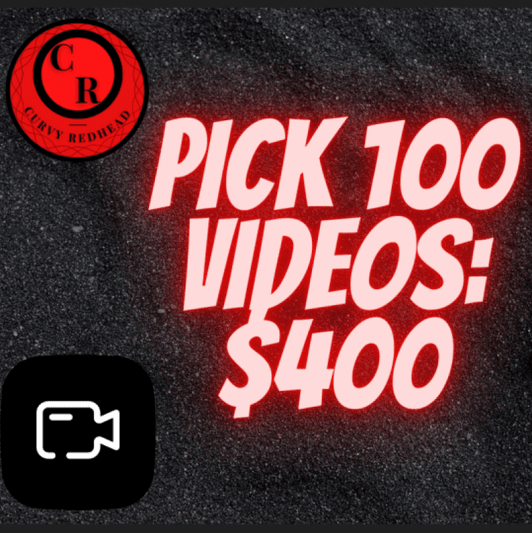 PICK 100 VIDEOS
