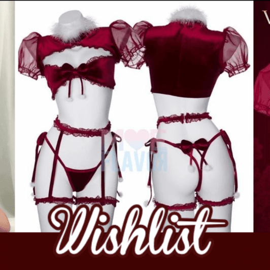 Wishlist sexy lingerie
