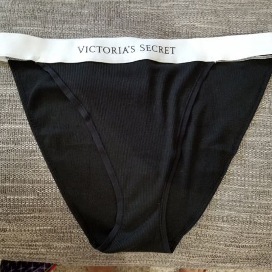 Black Victoria Secret High Waist Panty