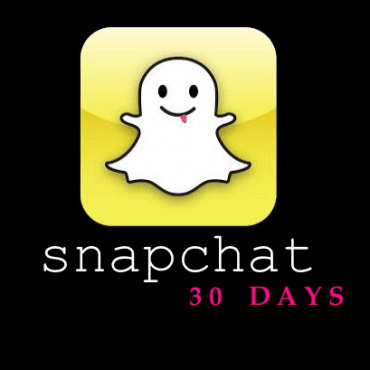 snapchat: 30 day access