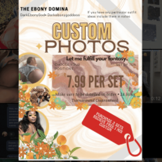 Custom Photo Sets
