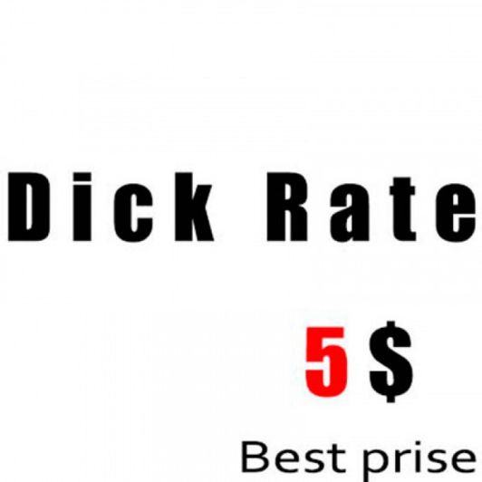 Dick rate text