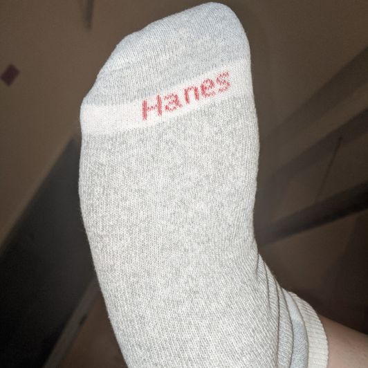 Dirty stinky Hanes socks