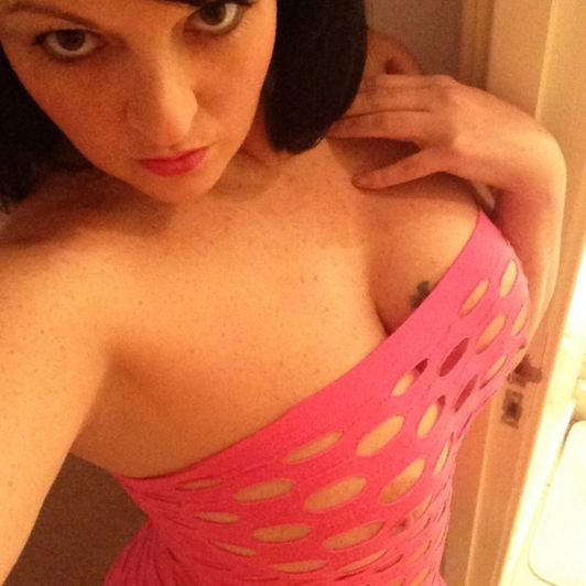 pink body stocking dress