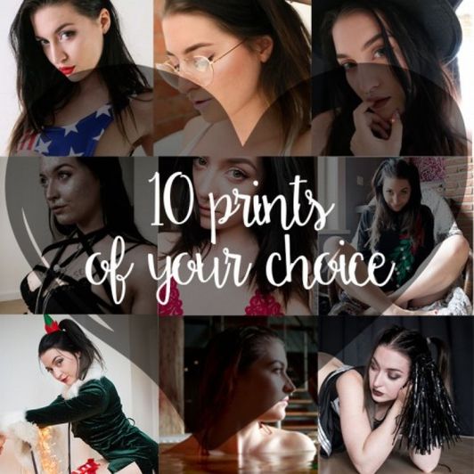 10 prints of your choice