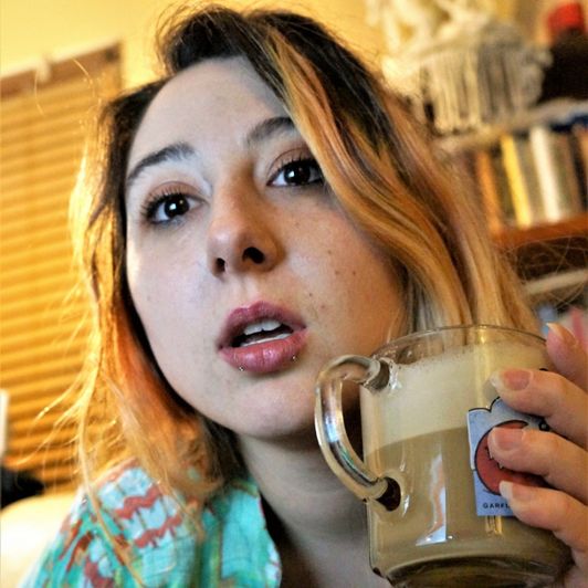 Coffeelover topless clip and 14 photos