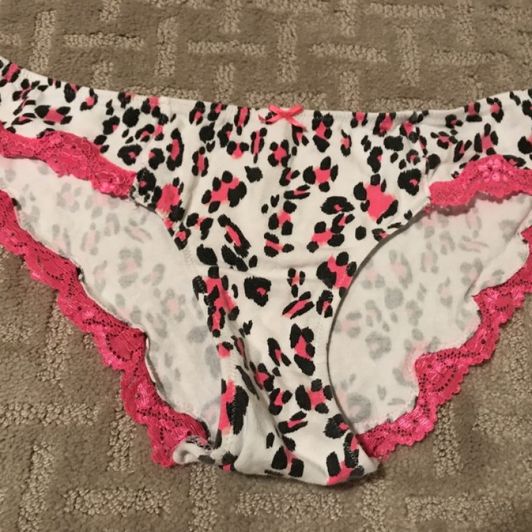 My Pink Cheetah Print Panties