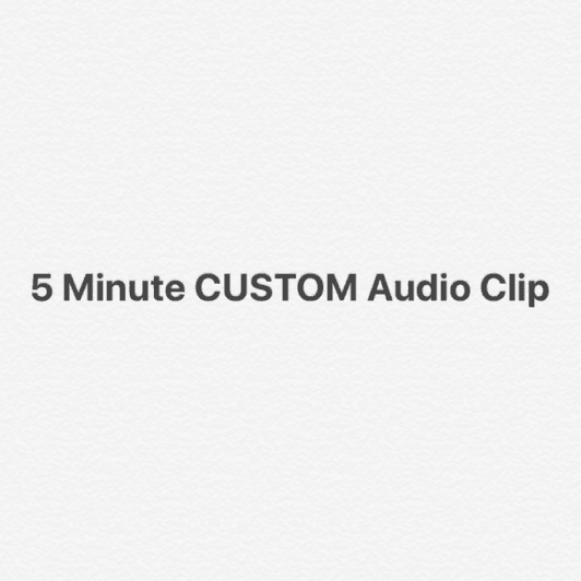 Custom audio request