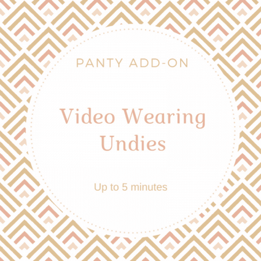 Panty Add On: Video Wearing