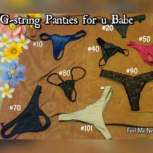 Panties and more Panties