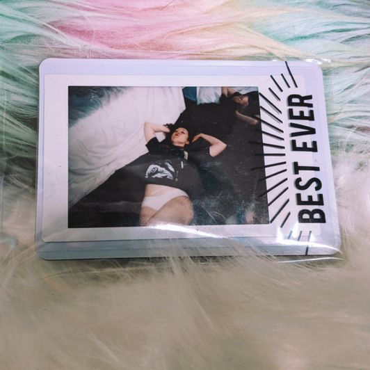 One of A Kind Magnetic Polaroid