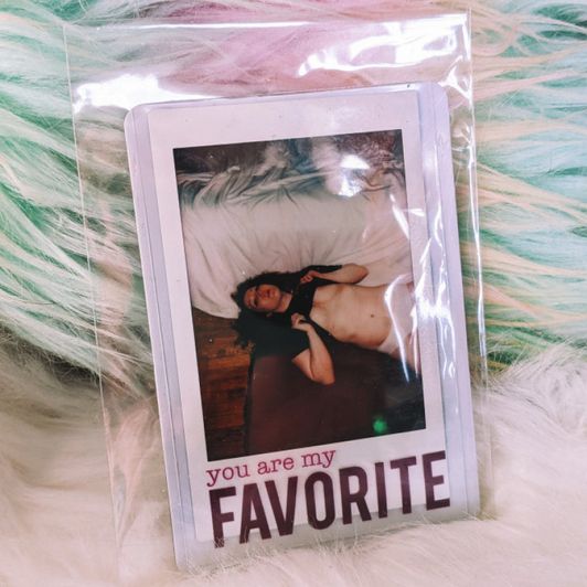 One of A Kind Magnetic Polaroid