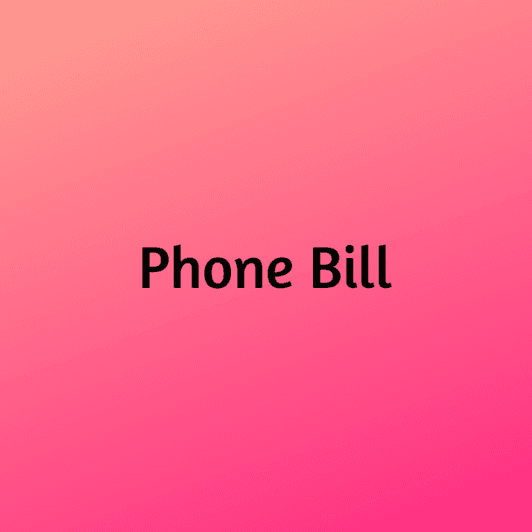 Phone Bill