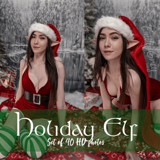 Holiday Elf Photoset