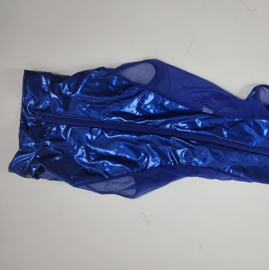 Dirty Blue PVC bodysuit