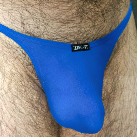 Blue Thong
