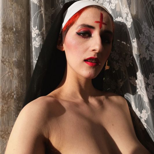 Satanic Nun Photoset