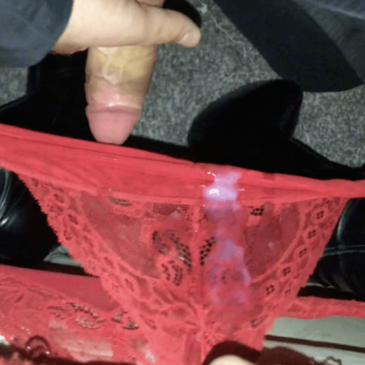 Cover in Cum Red Knickers for sale