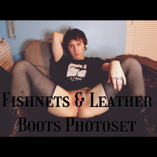 Fishnets and Boots Photoset