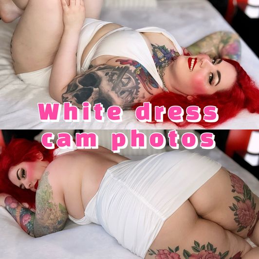 White Dress Cam Photos