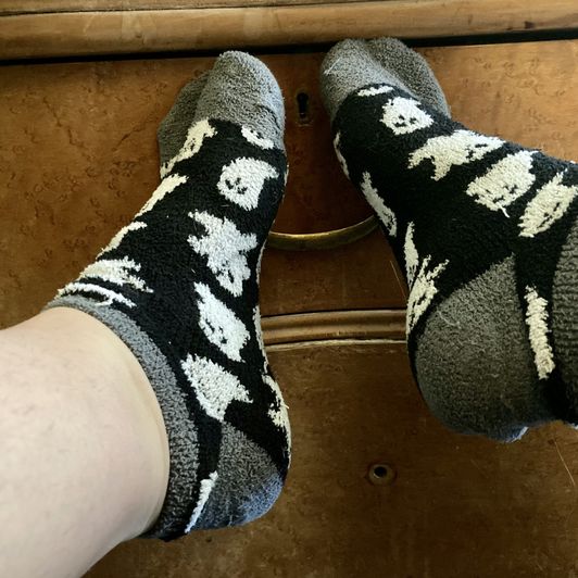 Spooky Socks from LAST YEAR!
