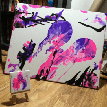 Large Body Print Painting