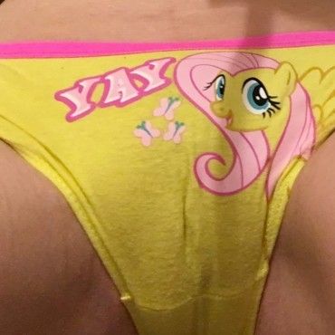 Yellow Fluttershy My Little Pony Panties