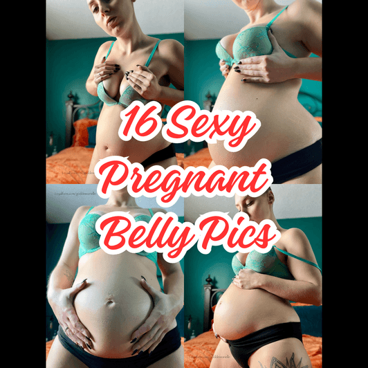 16 Sexy Pregnant Belly Pics HD Photoset
