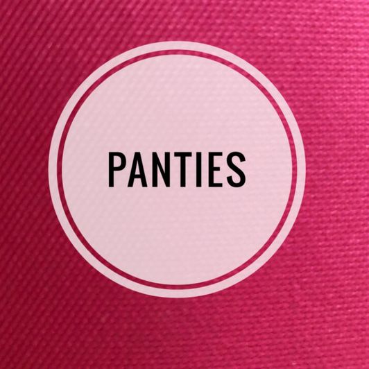 Variety of worn panties