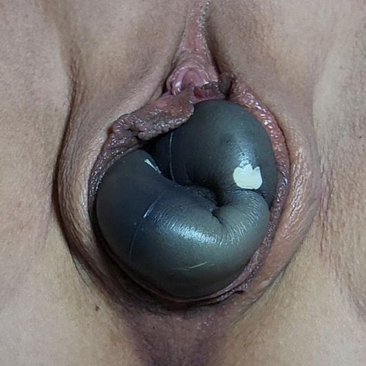 Toy from inside my pussy