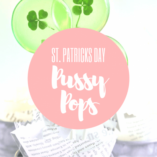 St Patricks Day Pussy Pops