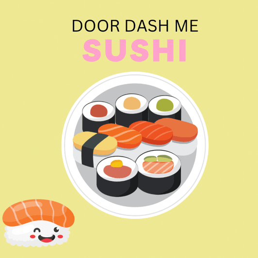 Door dash sushi