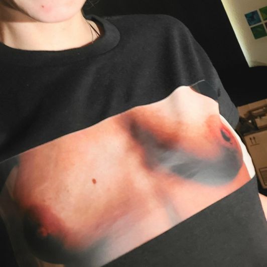 Tits On Tshirt